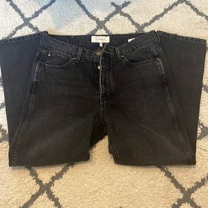 The Great black denim jeans